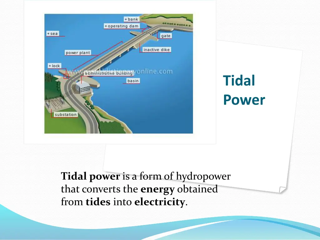 tidal power