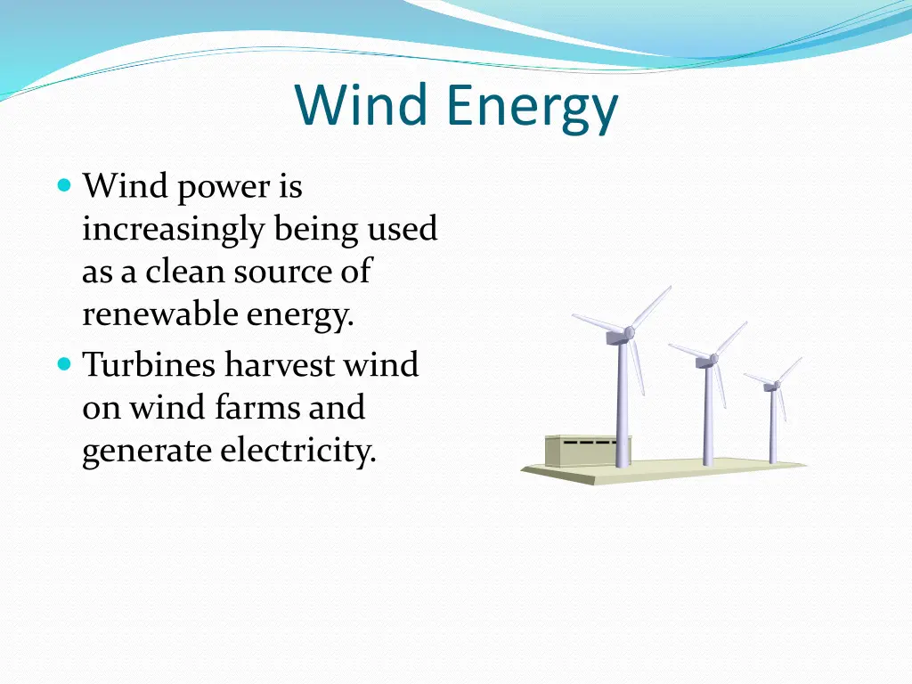 wind energy