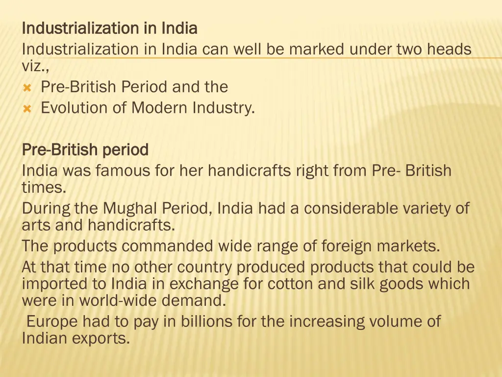 industrialization in india industrialization