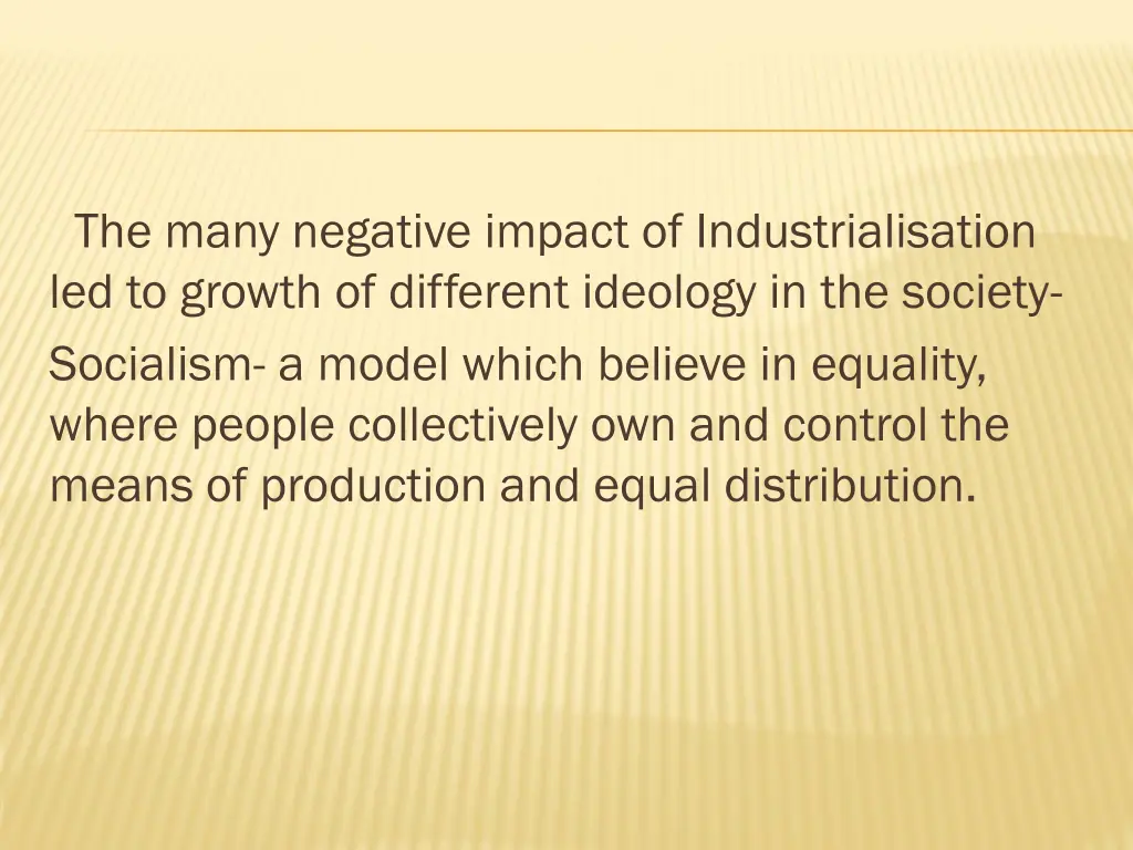 the many negative impact of industrialisation