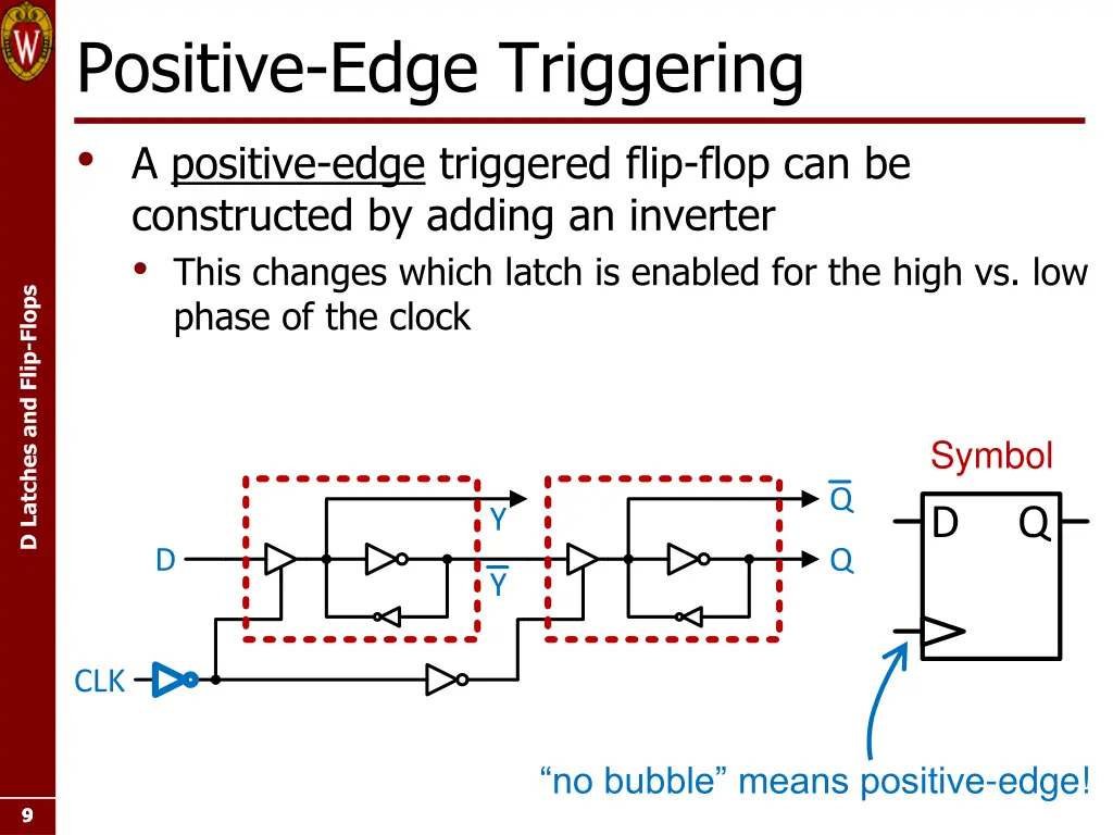 positive edge triggering a positive edge