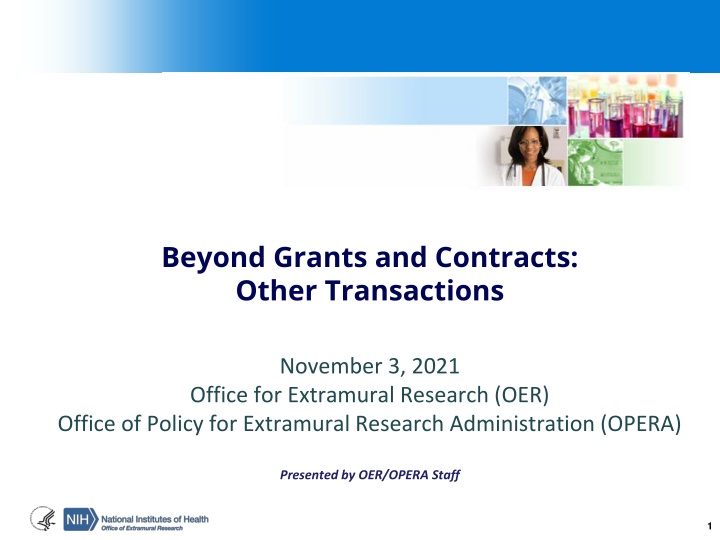 beyond grants and contracts other transactions