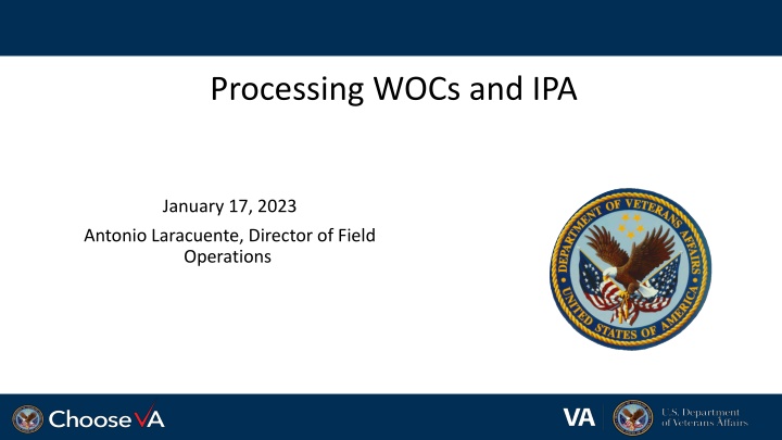 processing wocs and ipa