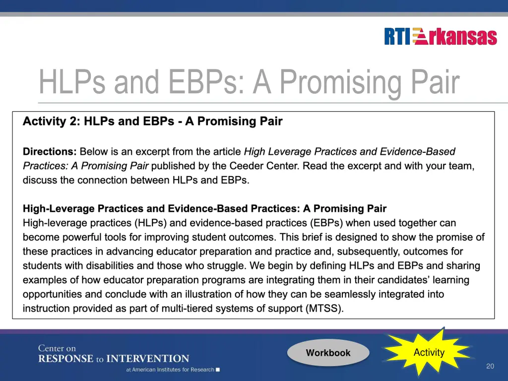 hlps and ebps a promising pair