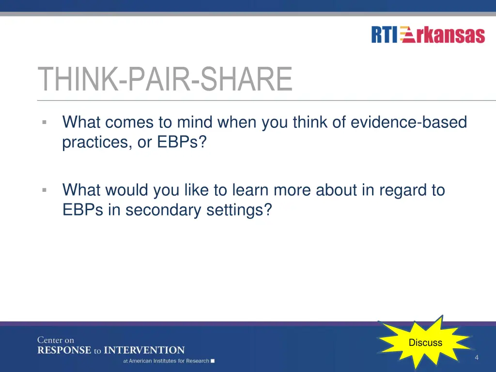 think pair share