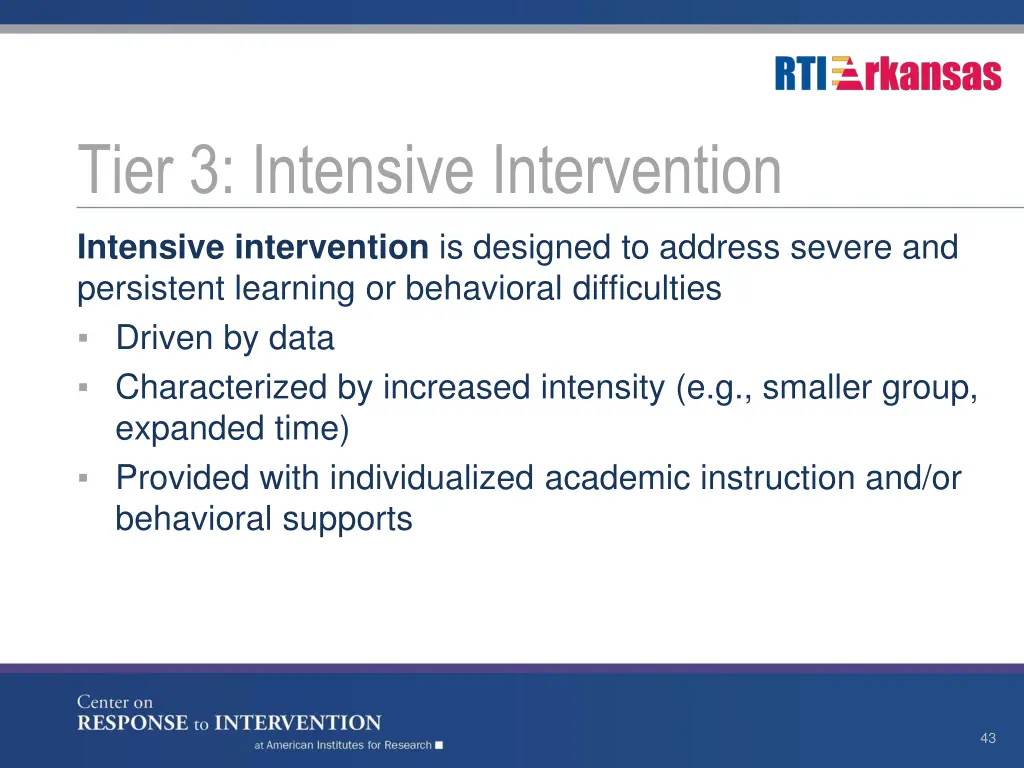 tier 3 intensive intervention