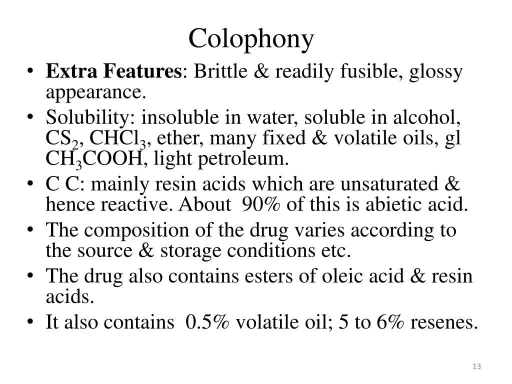 colophony 2