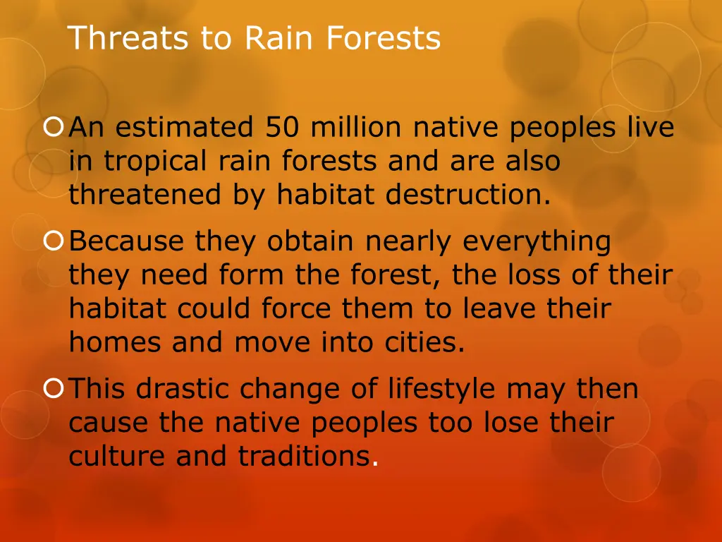 threats to rain forests 1