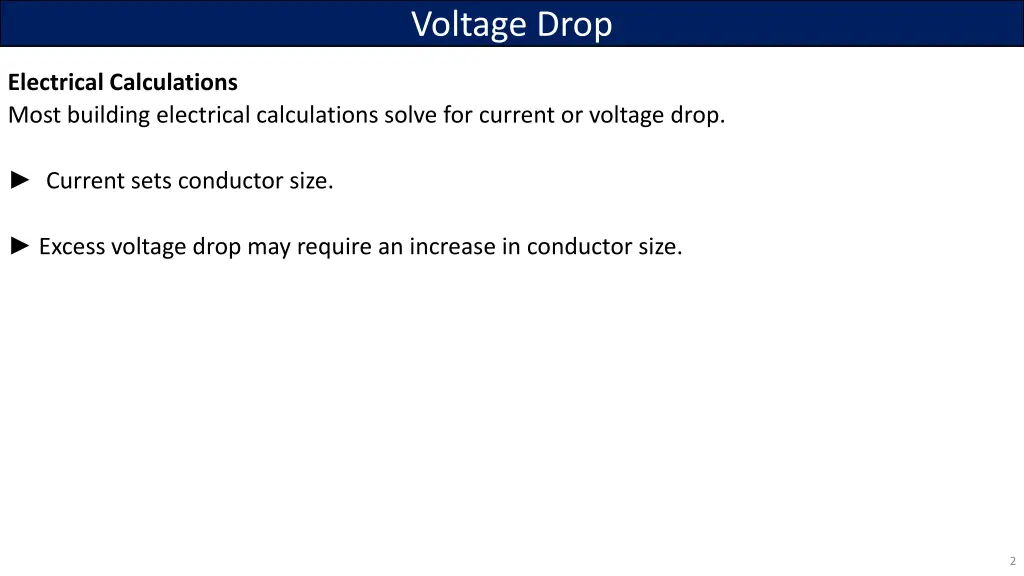 voltage drop 1