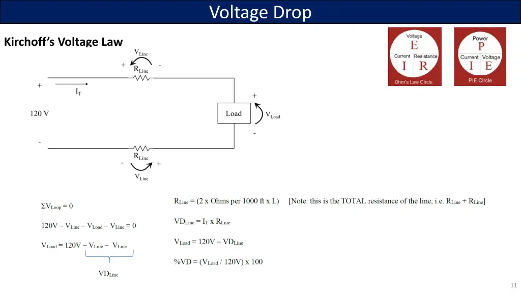 voltage drop 10