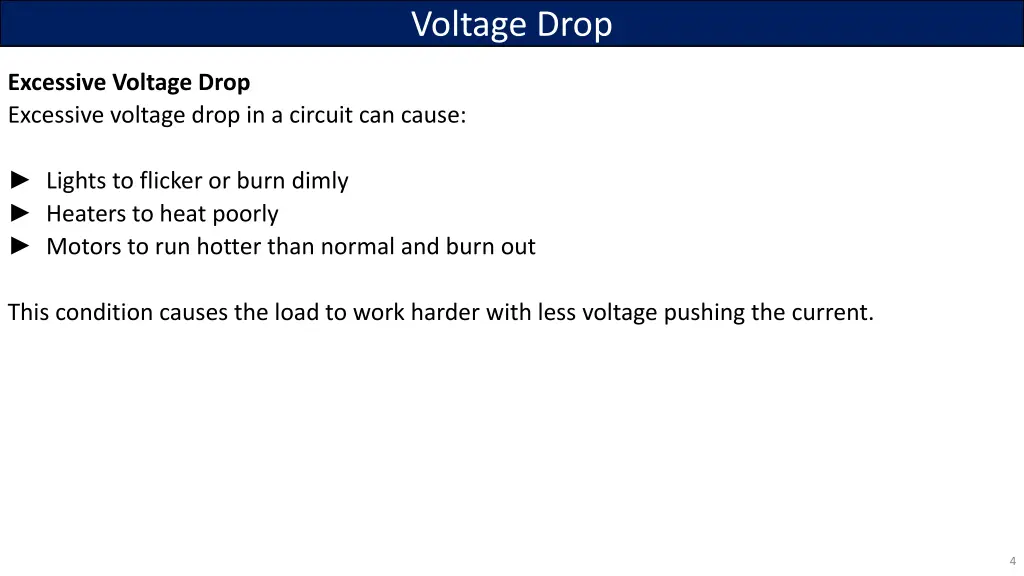 voltage drop 3