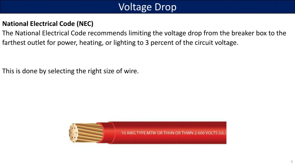 voltage drop 4