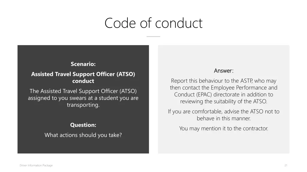 code of conduct 3