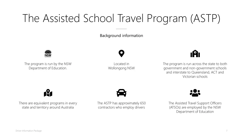 the assisted school travel program astp