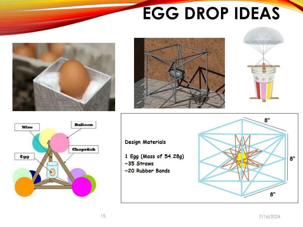 egg drop ideas 1