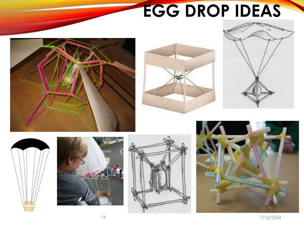 egg drop ideas