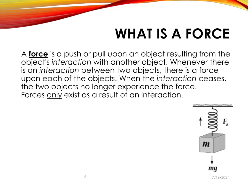 what is a force