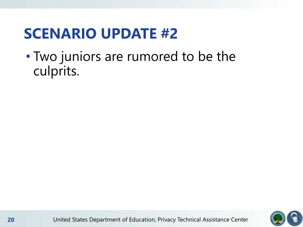 scenario update 2 two juniors are rumored