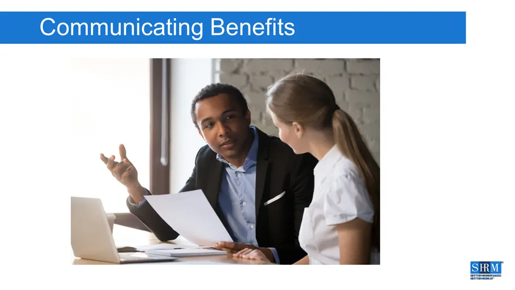 communicating benefits