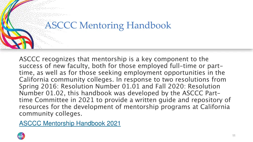 asccc mentoring handbook