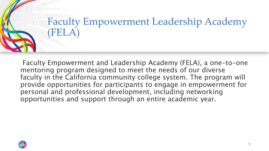 faculty empowerment leadership academy fela