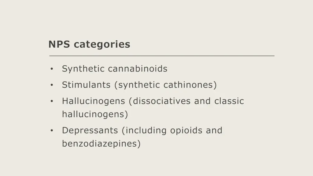 nps categories