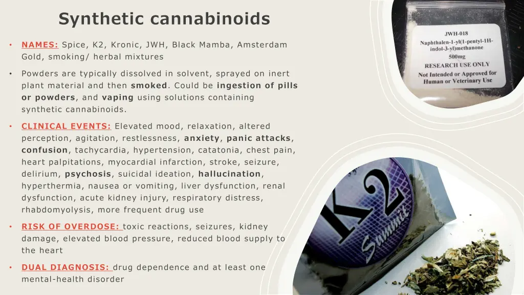 synthetic cannabinoids