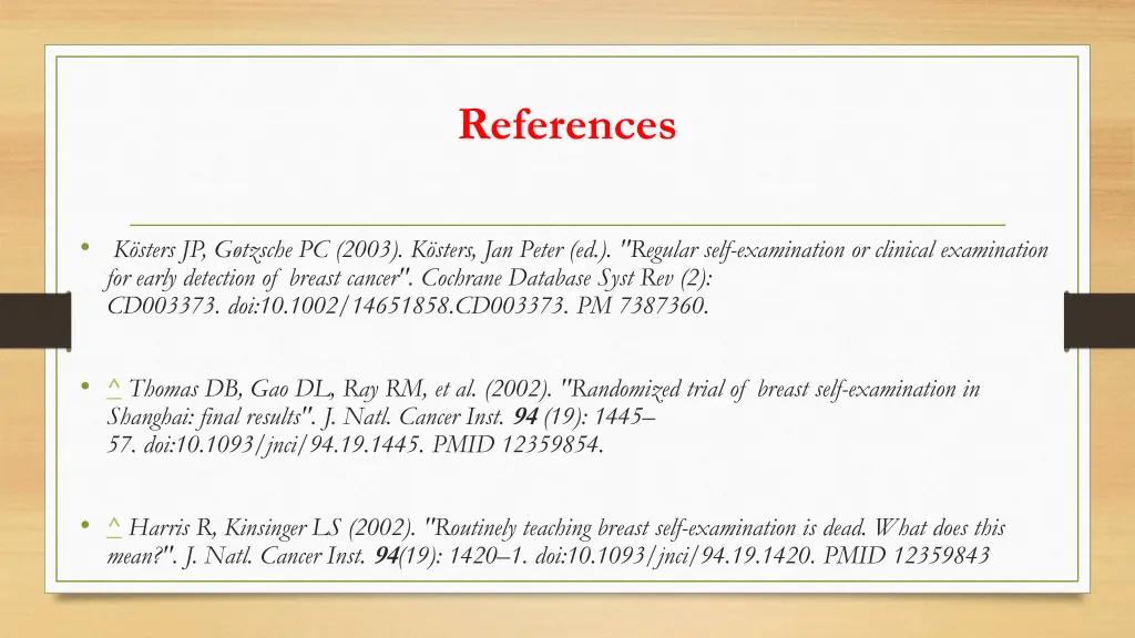 references