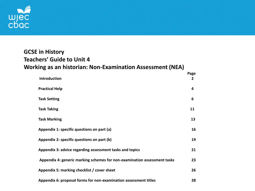 gcse in history teachers guide to unit 4 working