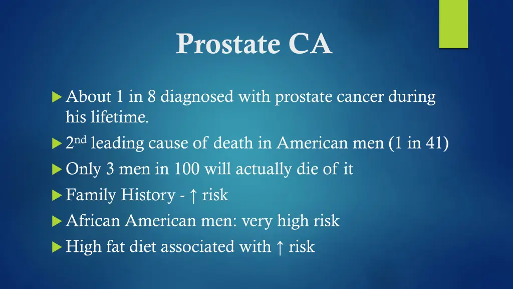 prostate ca