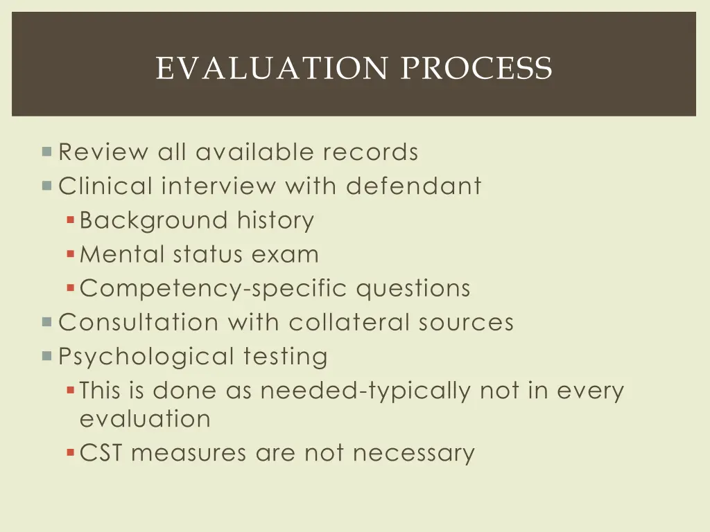 evaluation process 2