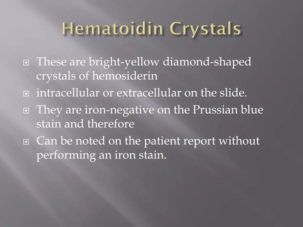 these are bright yellow diamond shaped crystals