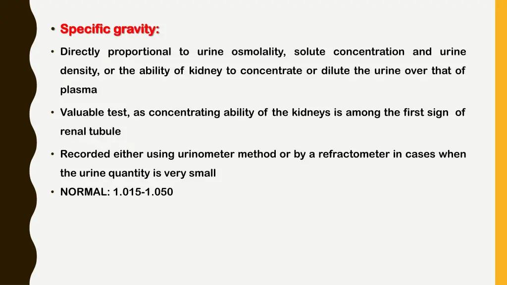 specific gravity specific gravity