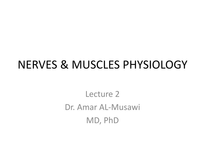 nerves muscles physiology