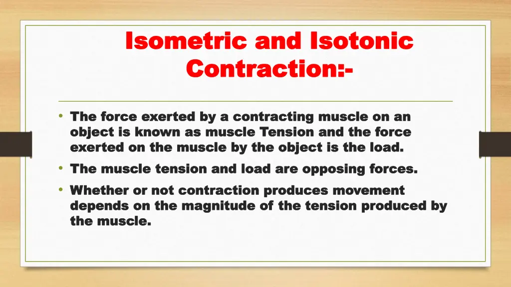 isometric and isotonic isometric and isotonic