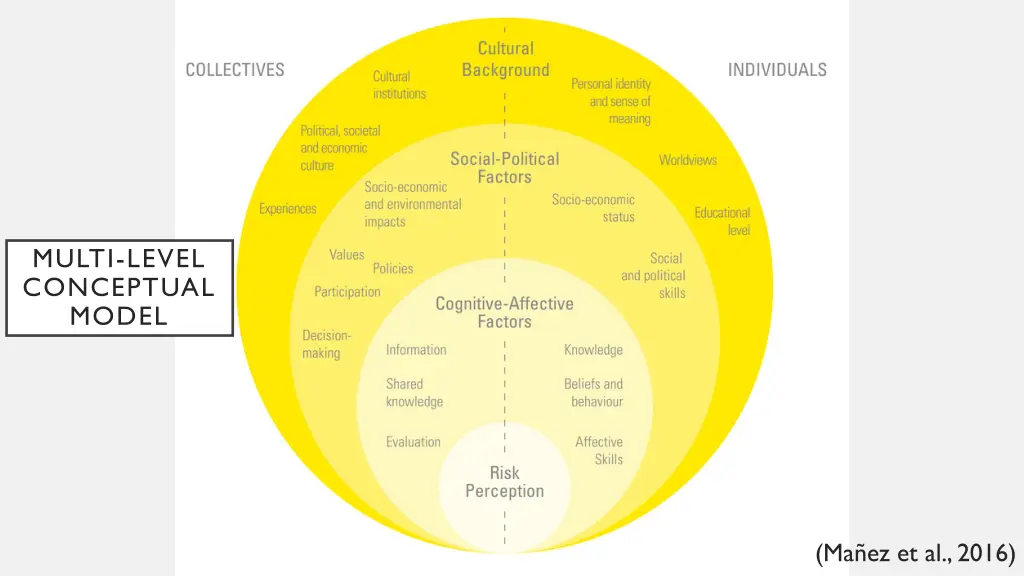 multi level conceptual model