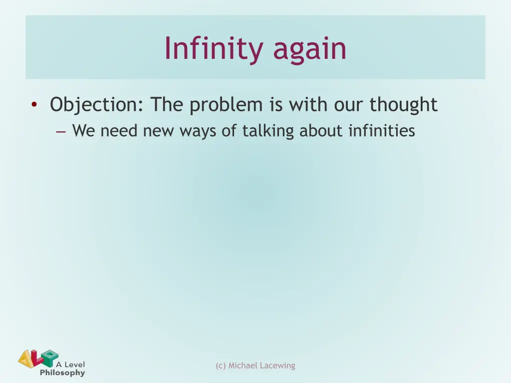 infinity again