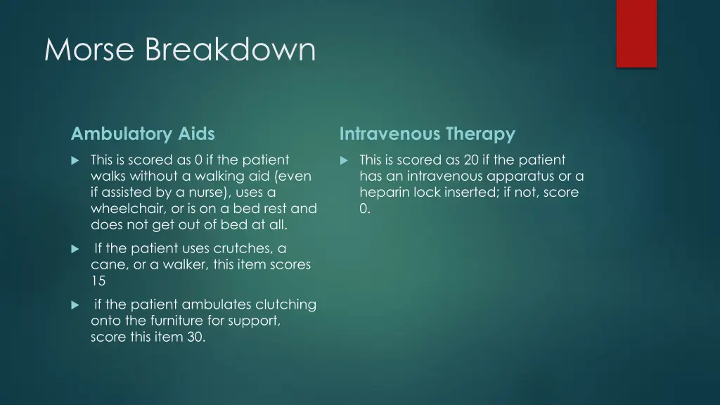 morse breakdown 1