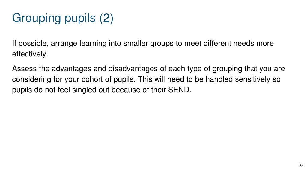 grouping pupils 2