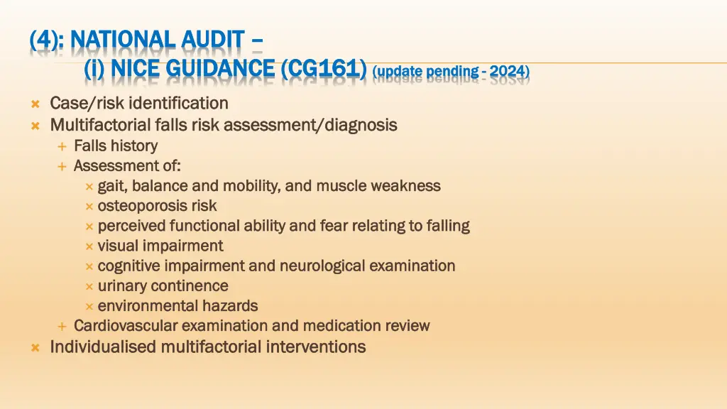 4 national audit 4 national audit i i nice