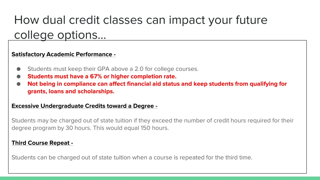 how dual credit classes can impact your future