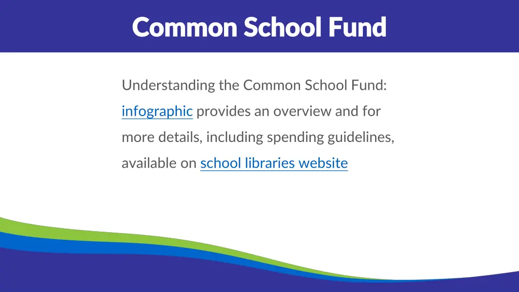 common school fund common school fund