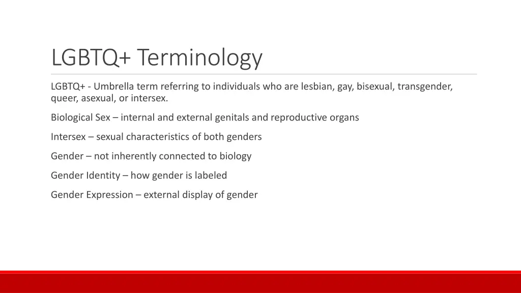 lgbtq terminology