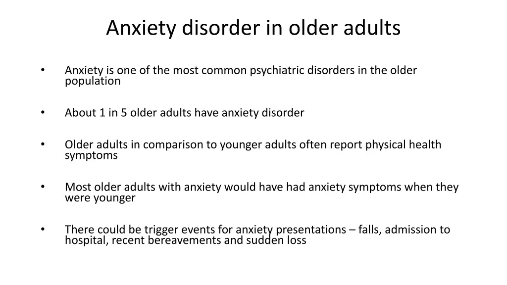 anxiety disorder in older adults 1