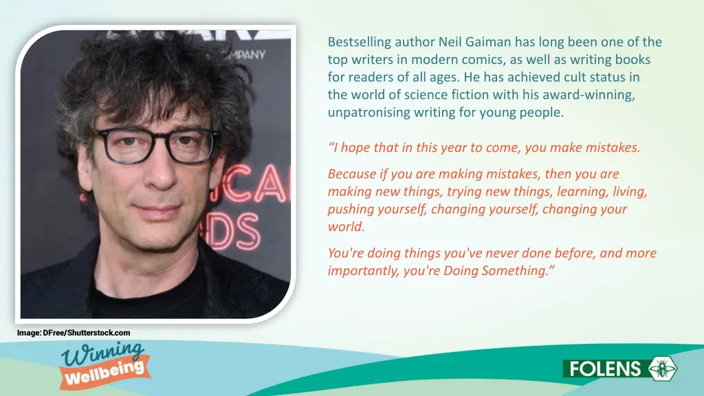 bestselling author neil gaiman has long been