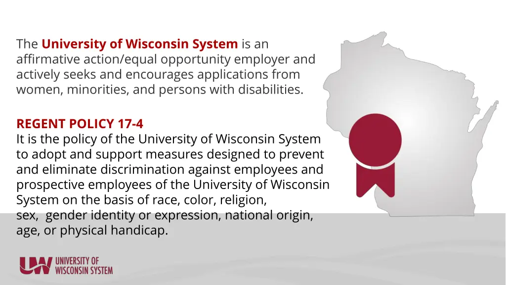 the university of wisconsin system