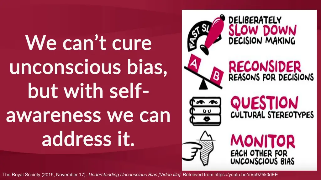 we can t cure we can t cure unconscious bias