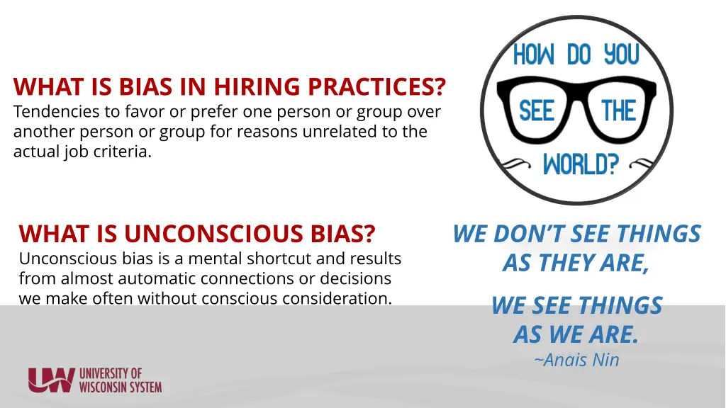 what is bias in hiring practices tendencies