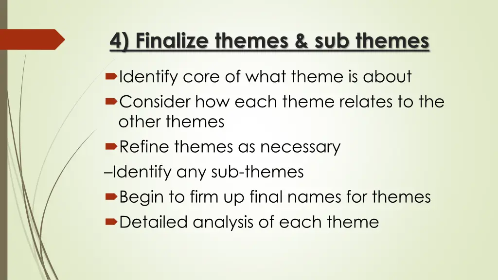 4 finalize themes sub themes