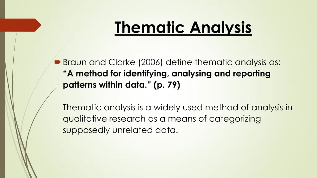 thematic analysis